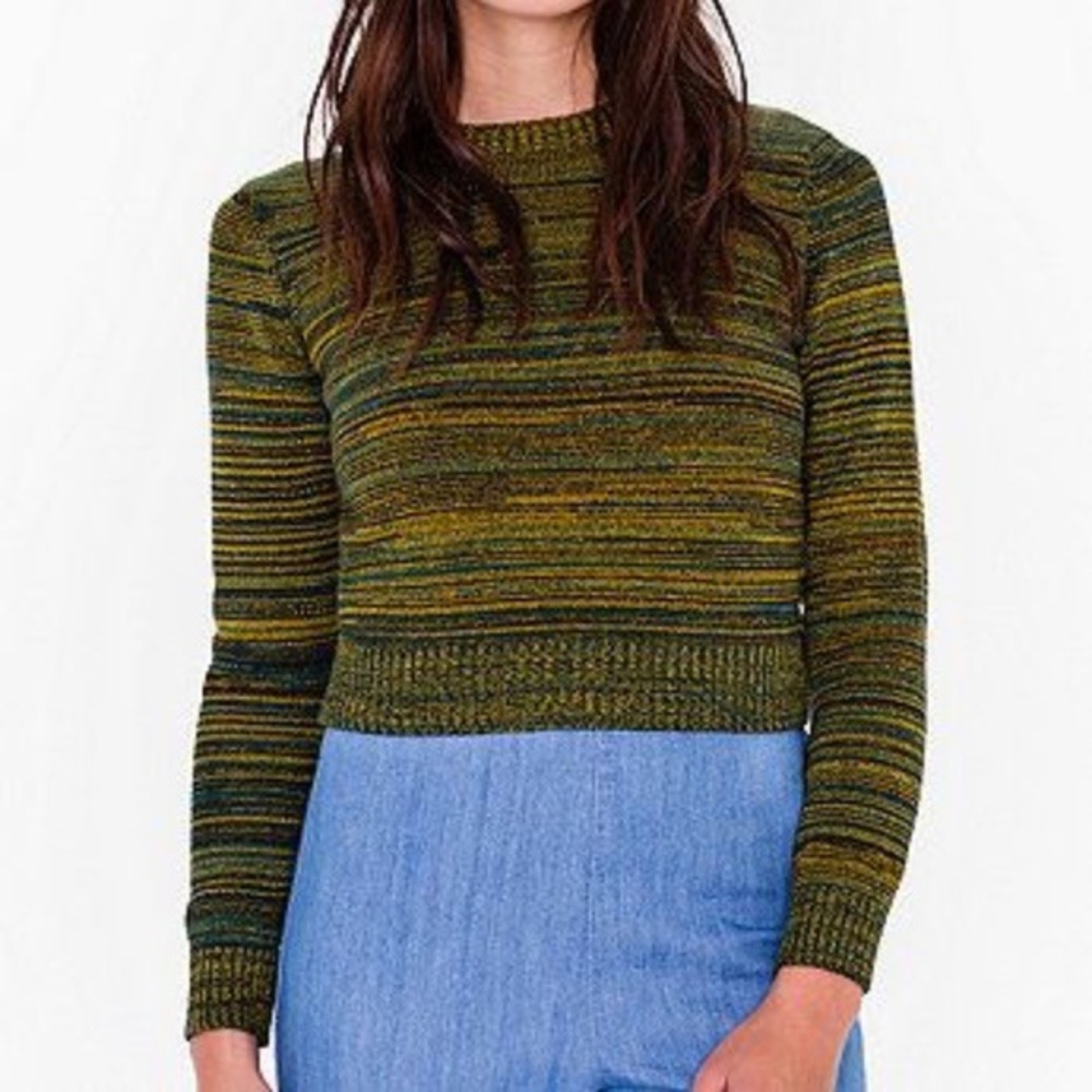 American Apparel Cropped Sweater